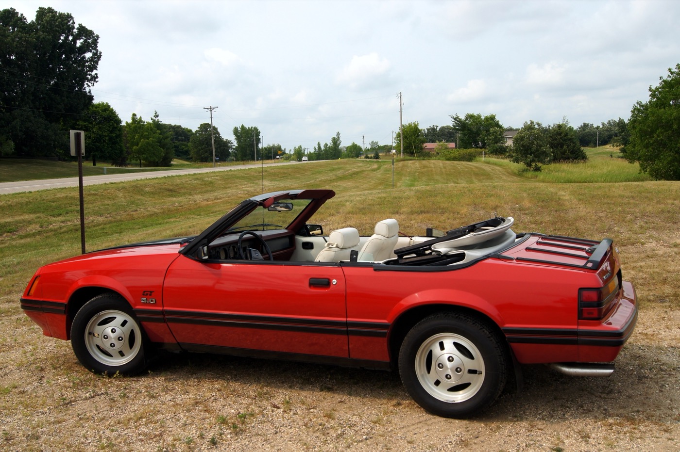 CC BY 2.0 · CC BY 2.0 1983 Ford Mustang GT Convertible (red) — ClassicCars.com